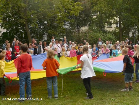 Das fünfte Kinderfest auf dem Schünemannplatz